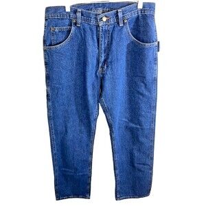 Key NWT Denim Jeans Size 32x32 Blue Pants Dark Carpenter Workwear